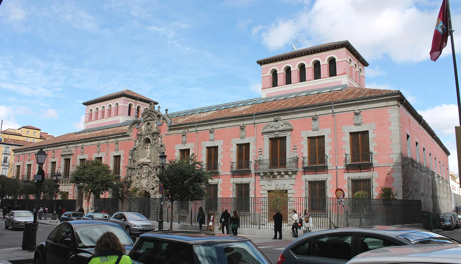 Fachada barroca del Museo de Historia de Madrid