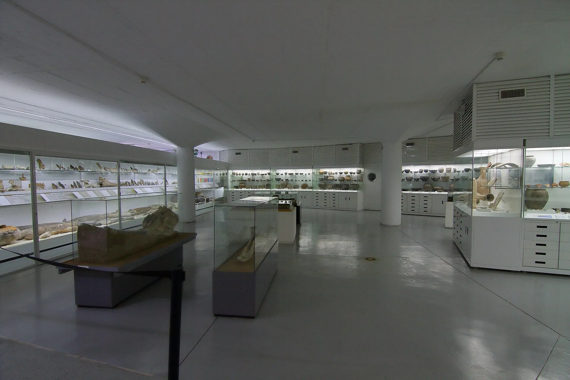 Sótano visitable del Museo de San Isidro en Madrid